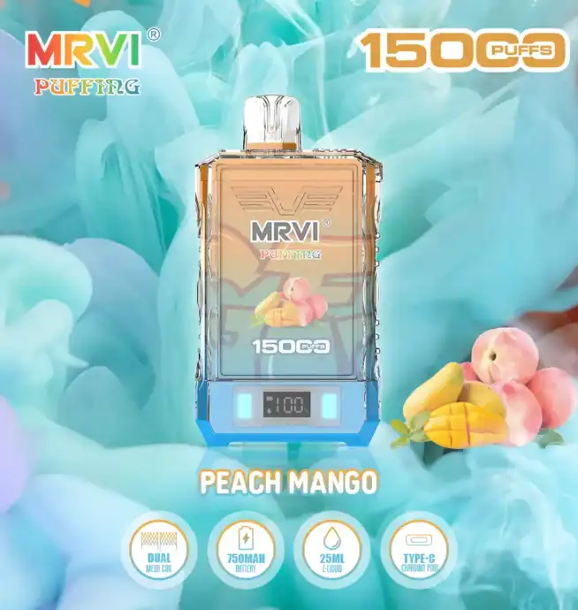 MRVI PUFFING 15000 – Vape mit Display
