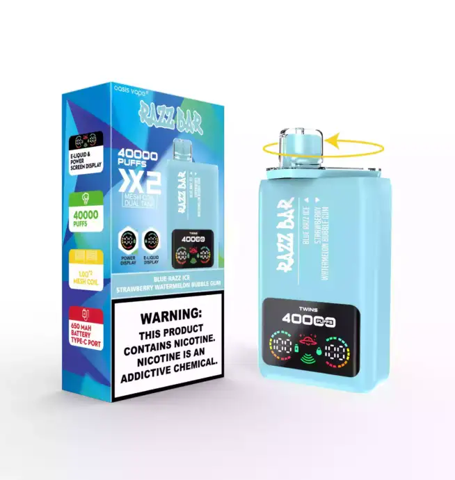 Razz Bar 40000 – Einweg Vape mit Dual Flavor