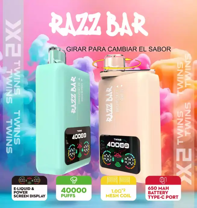 Razz Bar 40000 – Einweg Vape mit Dual Flavor