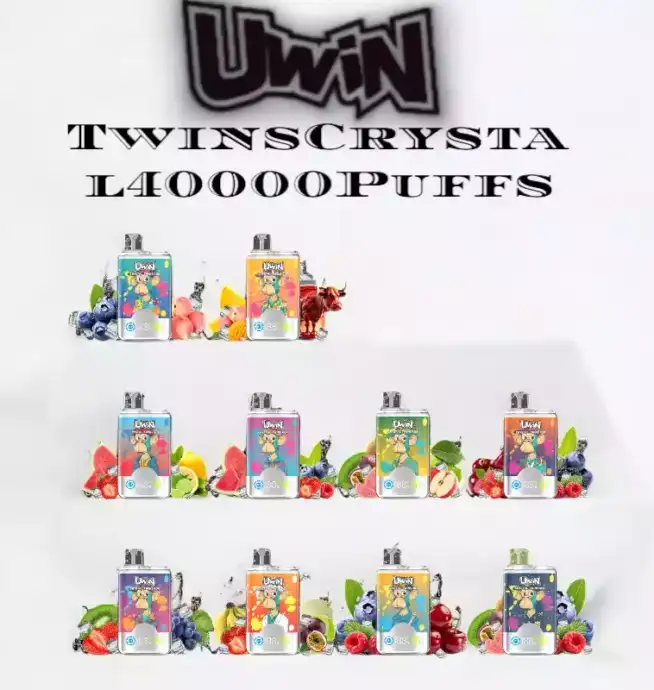 Uwin Twins Crystal 40000 Vape mit Dual Flavor