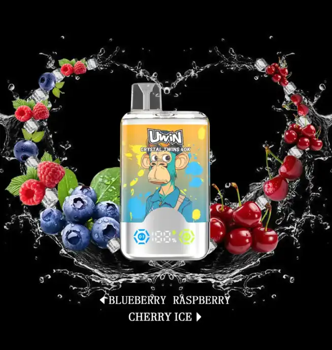 Uwin Twins Crystal 40000 Vape mit Dual Flavor