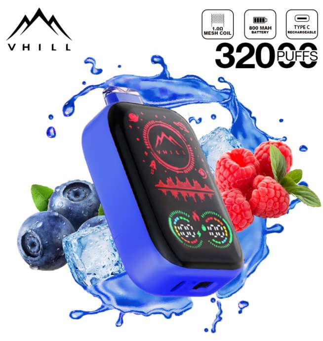 VHILL FULL SCREEN 32000 – Vape mit Display