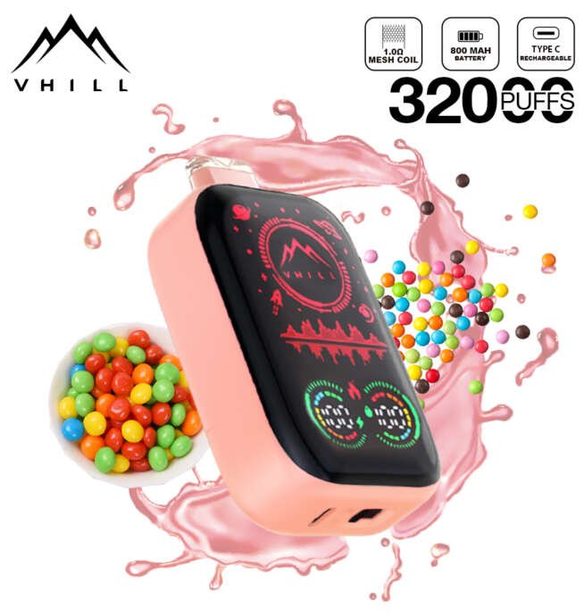 VHILL FULL SCREEN 32000 – Vape mit Display