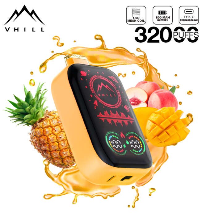 VHILL FULL SCREEN 32000 – Vape mit Display