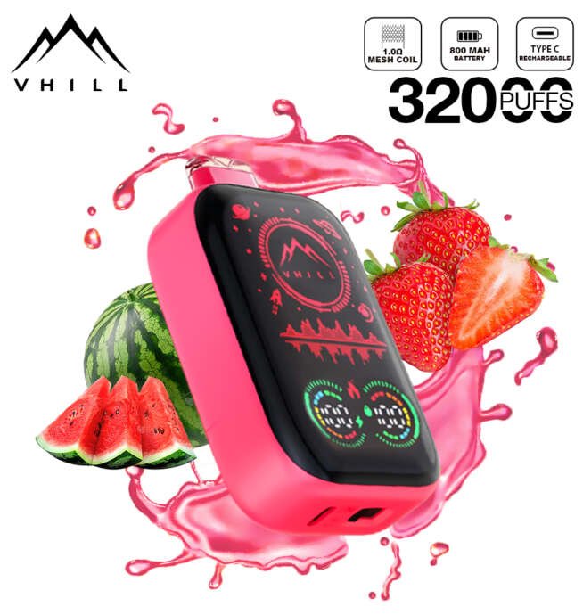 VHILL FULL SCREEN 32000 – Vape mit Display